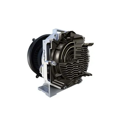 3.7kW(5hp)Sgrolio Cywasgydd Awyr-diwedd